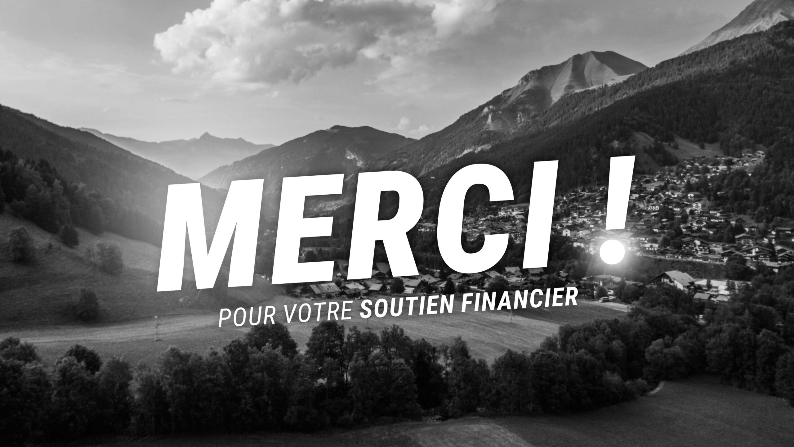 Merci pour votre soutien