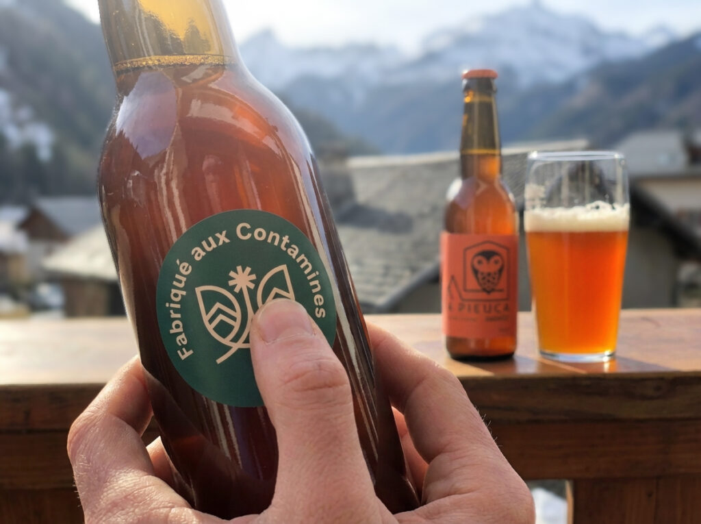 Illustration Label Fabriqué aux Contamines